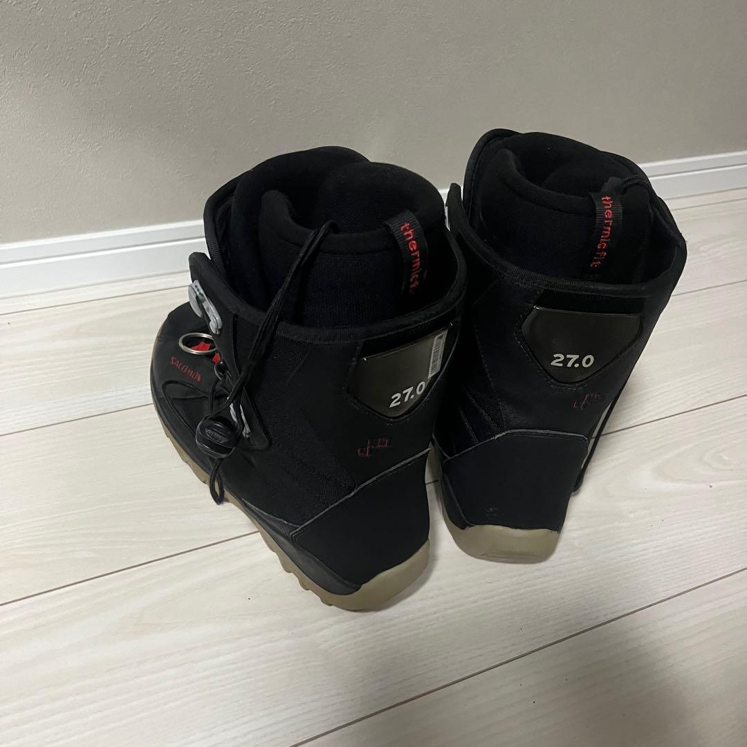 SALOMON サロモン 27.0cm スノーボードブーツ　入れ物付き