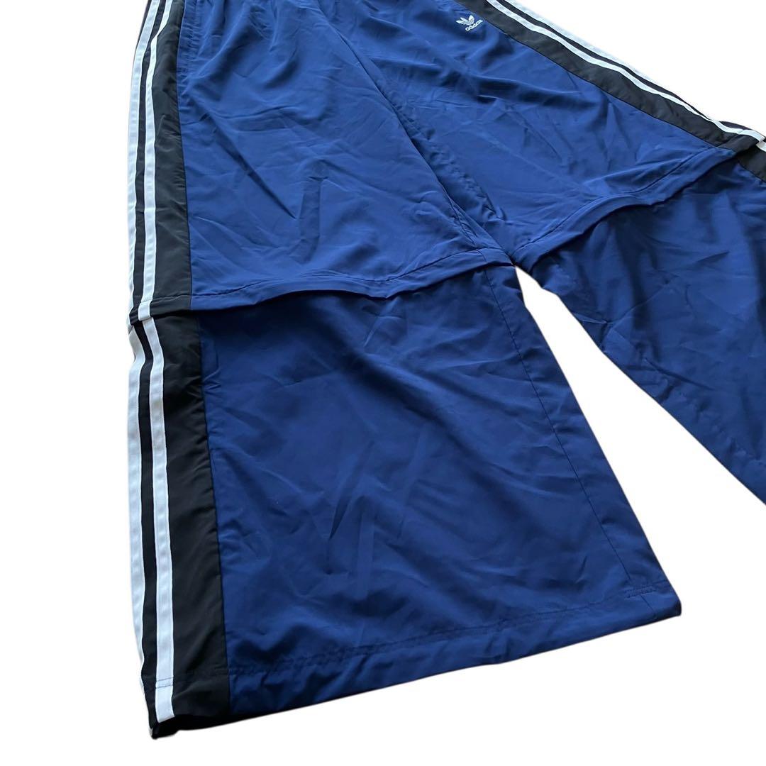 美品✨アディダスRasantラサント カットライン トラックパンツ 2WAY L