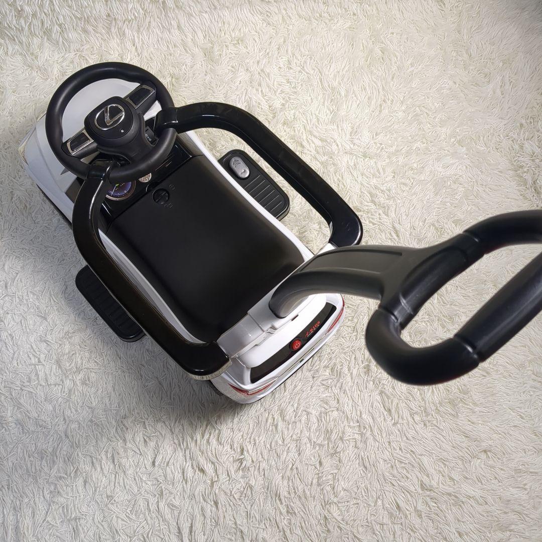 【電動自動車✨ミズタニ✨3way】レクサス 電動カー 3in1 足けり 手押し