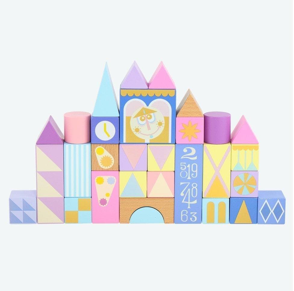 新品 未開封 ディズニー ランド イッツアスモールワールド つみき 積み木