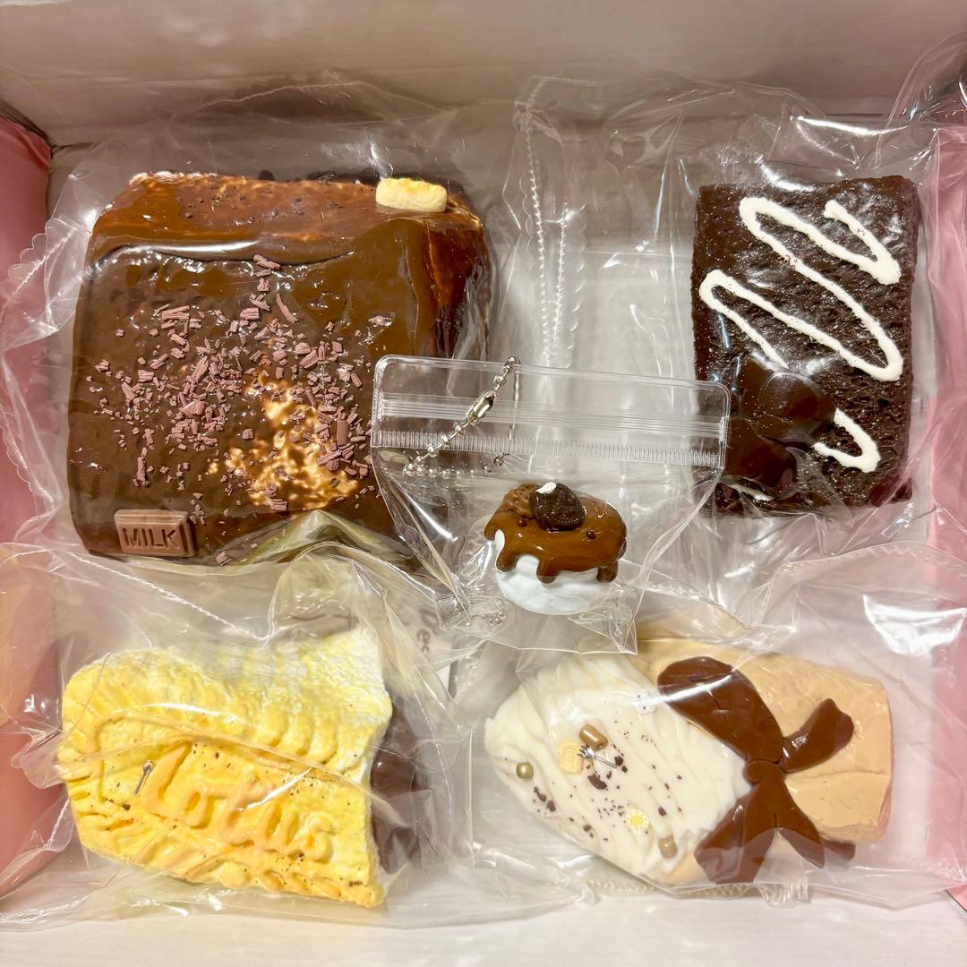 kikisquishy チョコレートスクイーズセット