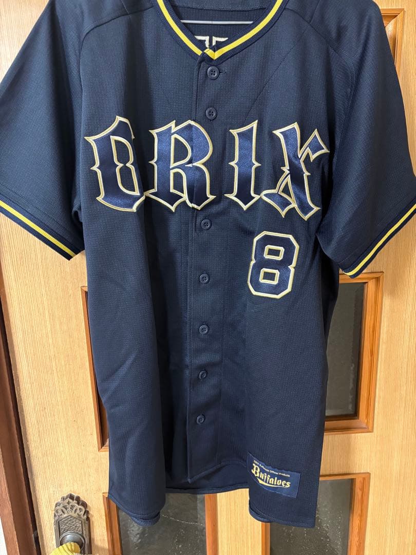 オリックス　麦谷祐介　ビジターユニフォーム　Lサイズ