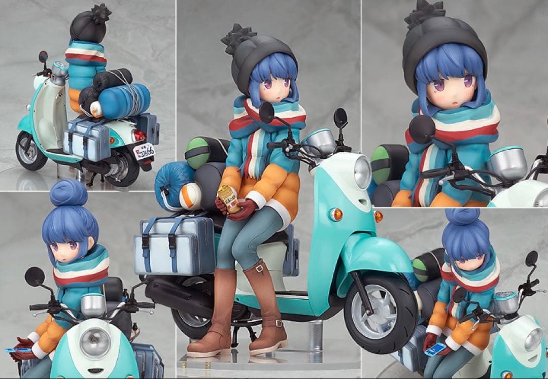ゆるキャン△志摩リンwithスクーター1/10完成品フィギュア