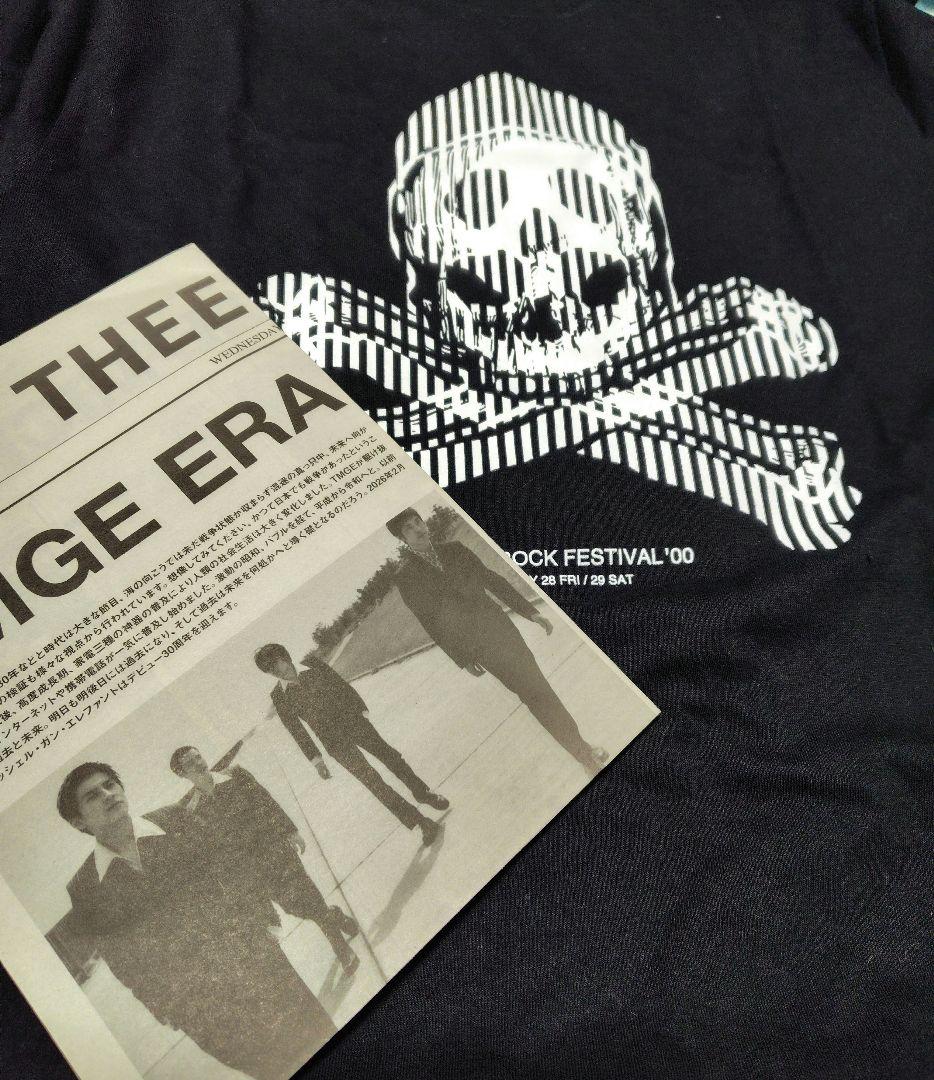 BLANKEY JET CITY×TMGE FUJI ROCK Tシャツ L