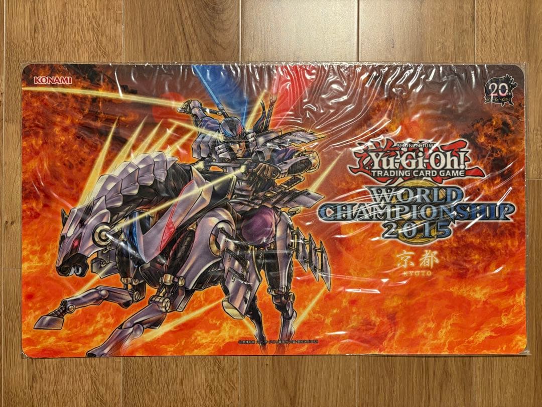 遊戯王WORLDCHAMPIONSHIP2015 プレイマット 極刀の武者 左京