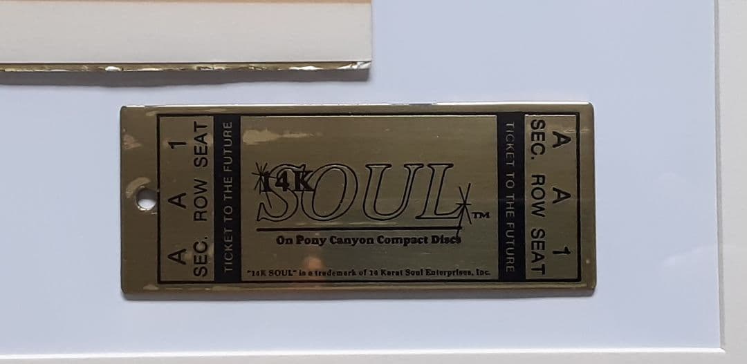激激レア物 　14Karat Soul サイン
