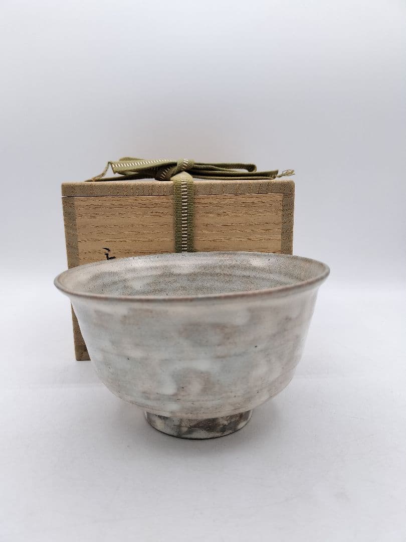 c785 茶碗 熊川 今高麗 千漢鳳 木箱 茶道具 古物