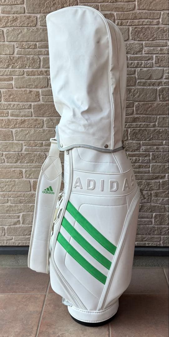 希少　adidas アディダス　ゴルフ　レディース　キャディーバッグ　ホワイト
