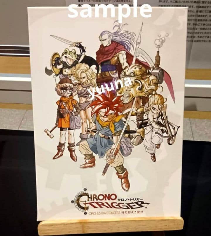 クロノ・トリガー オーケストラ 時を超える旋律 アートボード キャンバスボード