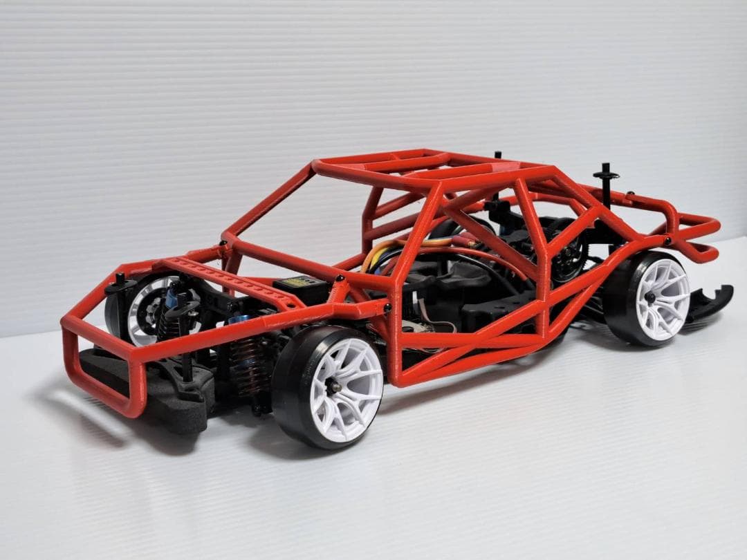 1/10 ラジコン用　パイプフレーム　タワーバー　ロールバー　ドリフト　ボディ
