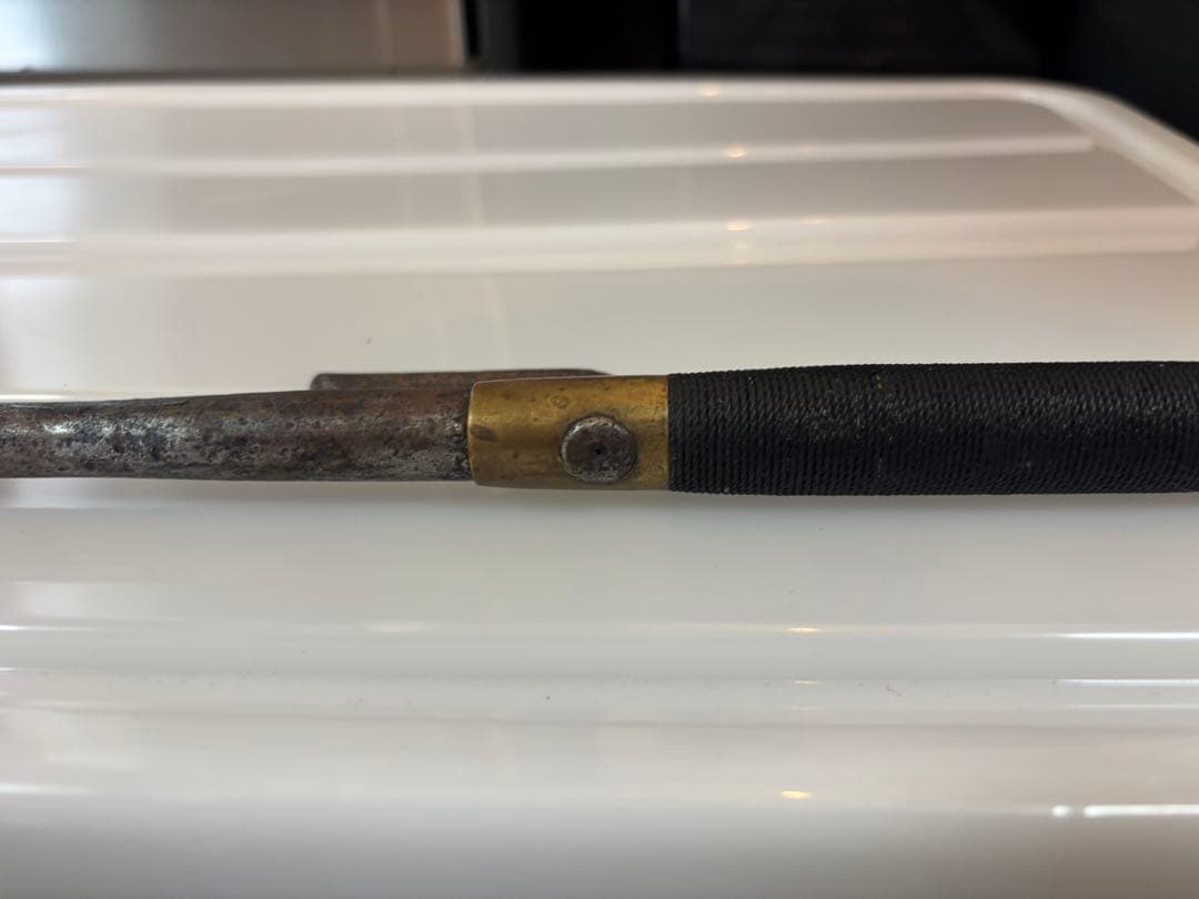 鉄製？十手