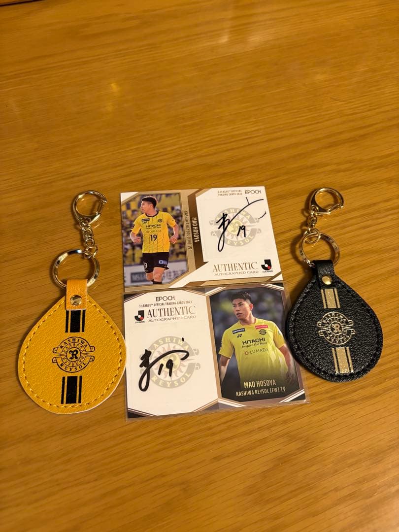 Ｊリーグ 柏レイソル 細谷真大 ラストナンバー 1 直筆サインカード1 セット