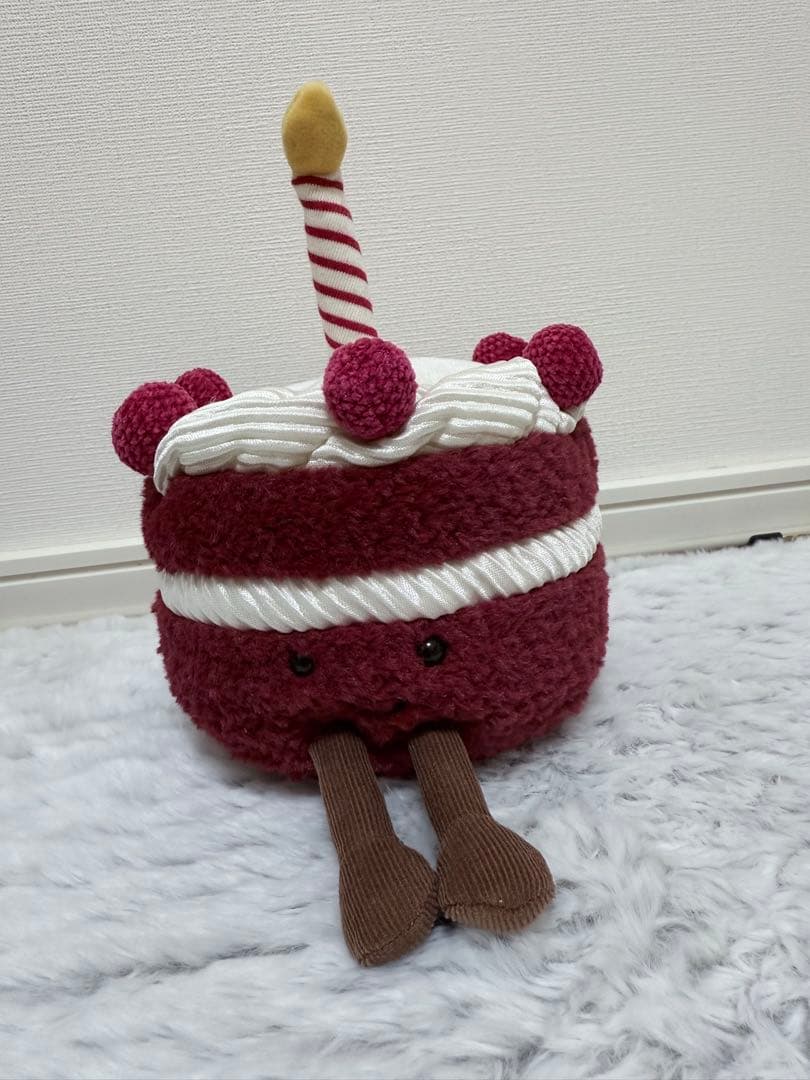 ジェリーキャット チェリー ケーキ ぬいぐるみ