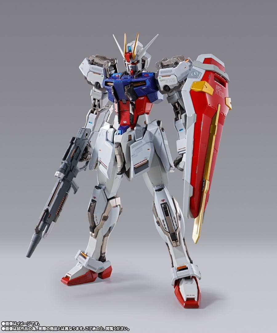 メタルビルド　３点セット　ストライクガンダム(ヘリオポリス)　エール　オオトリ