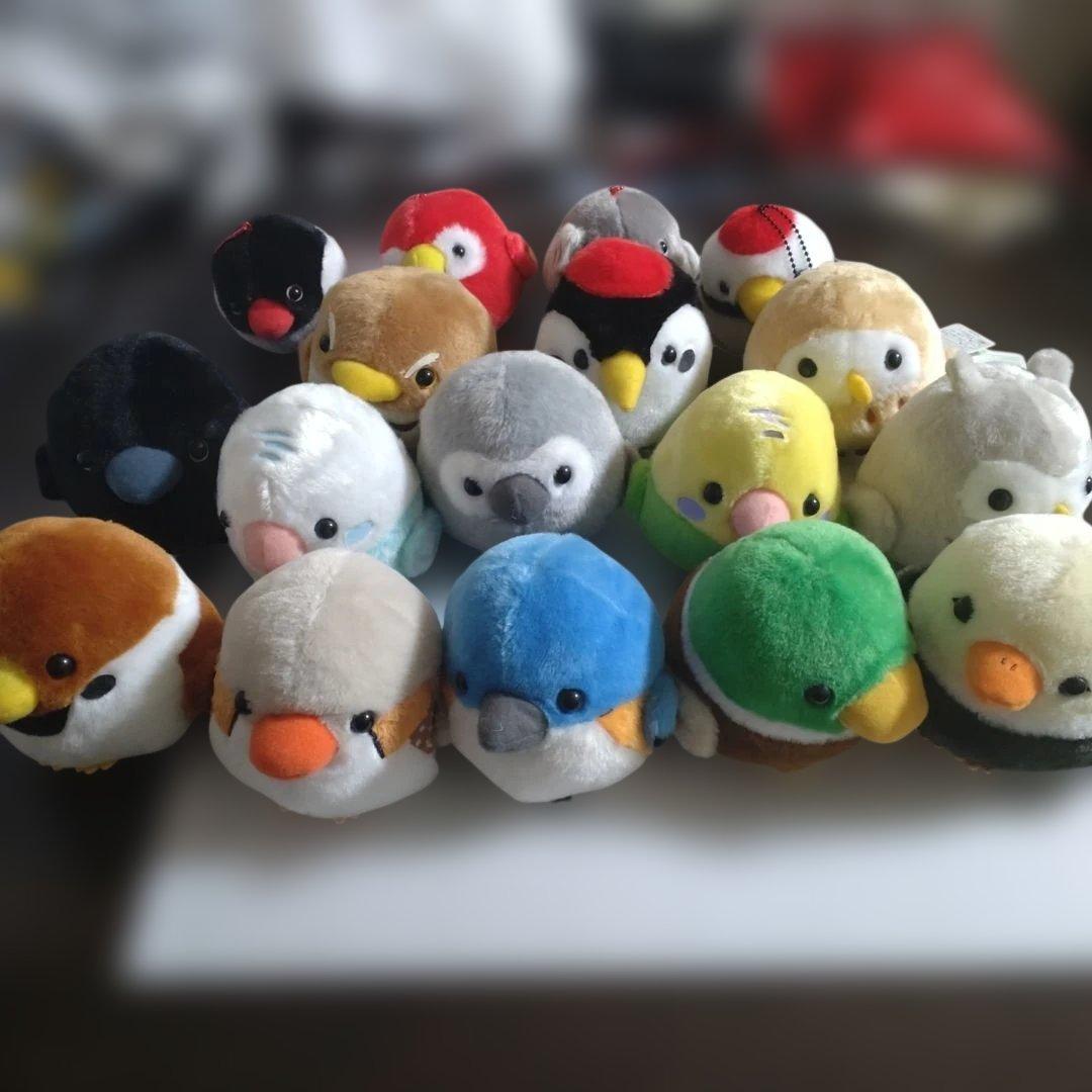 未使用品　ことり隊　ぬいぐるみ　17体セット