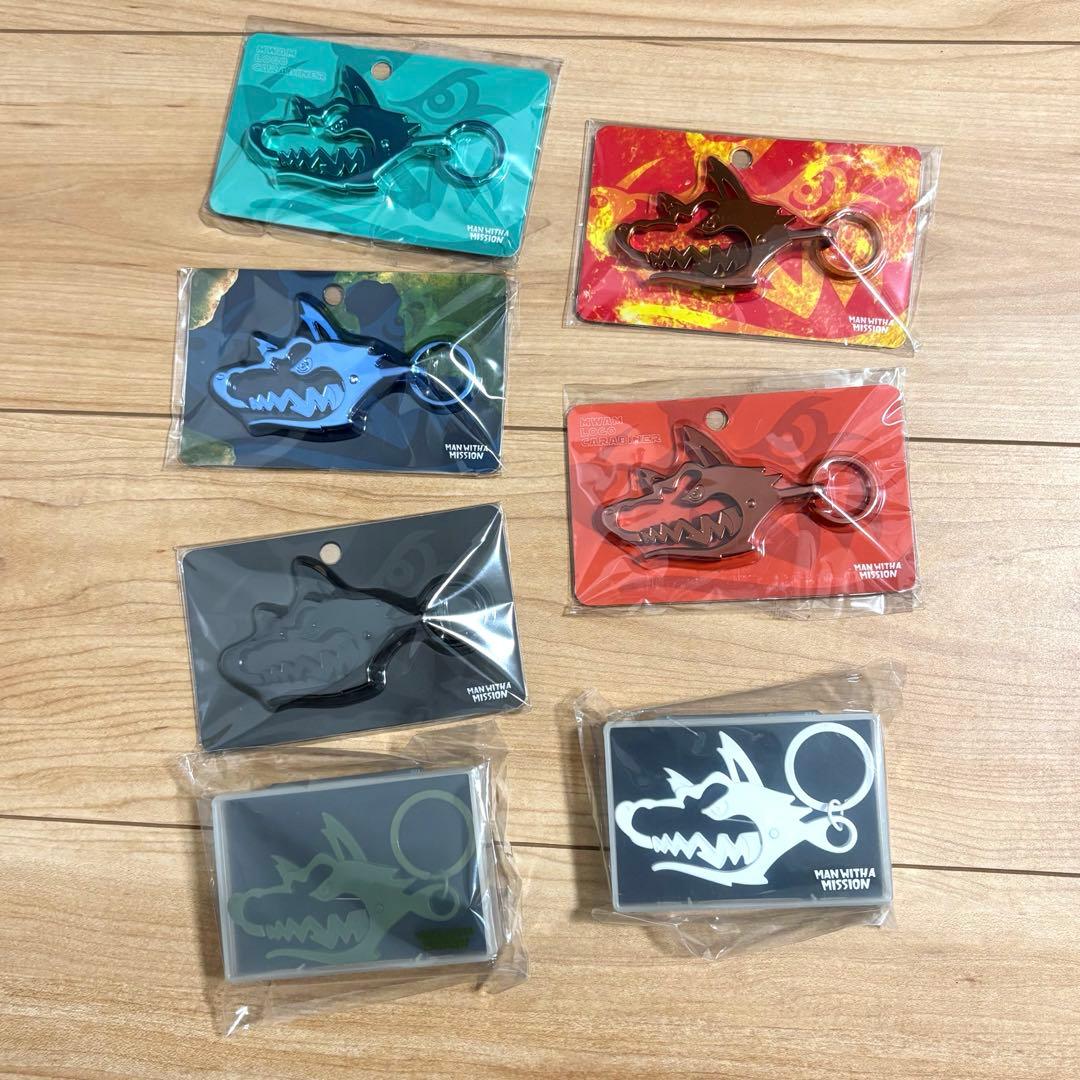 【 本日限定割引中 !! 】マンウィズ ロゴカラビナセット