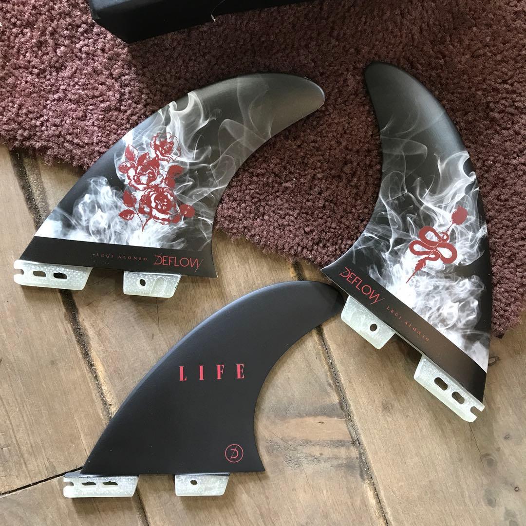 DEFLOW LEGI ALONSO デフローサーフボードフィン定価¥20900