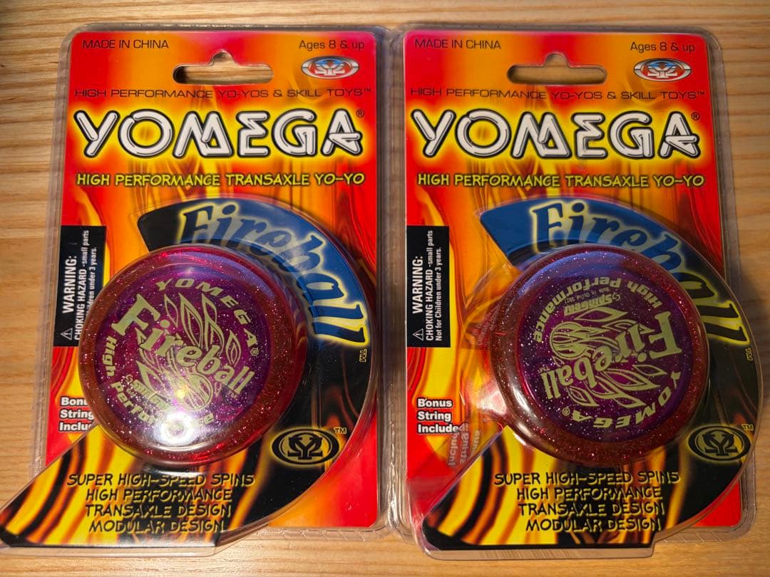 ヨーヨー　ファイヤーボール　スピンギア限定　ピンク　パープル　未開封2個セット