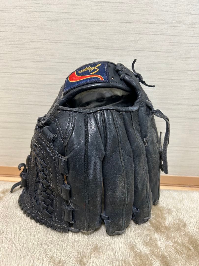 久保田　Slugger 軟式グローブ 黒
