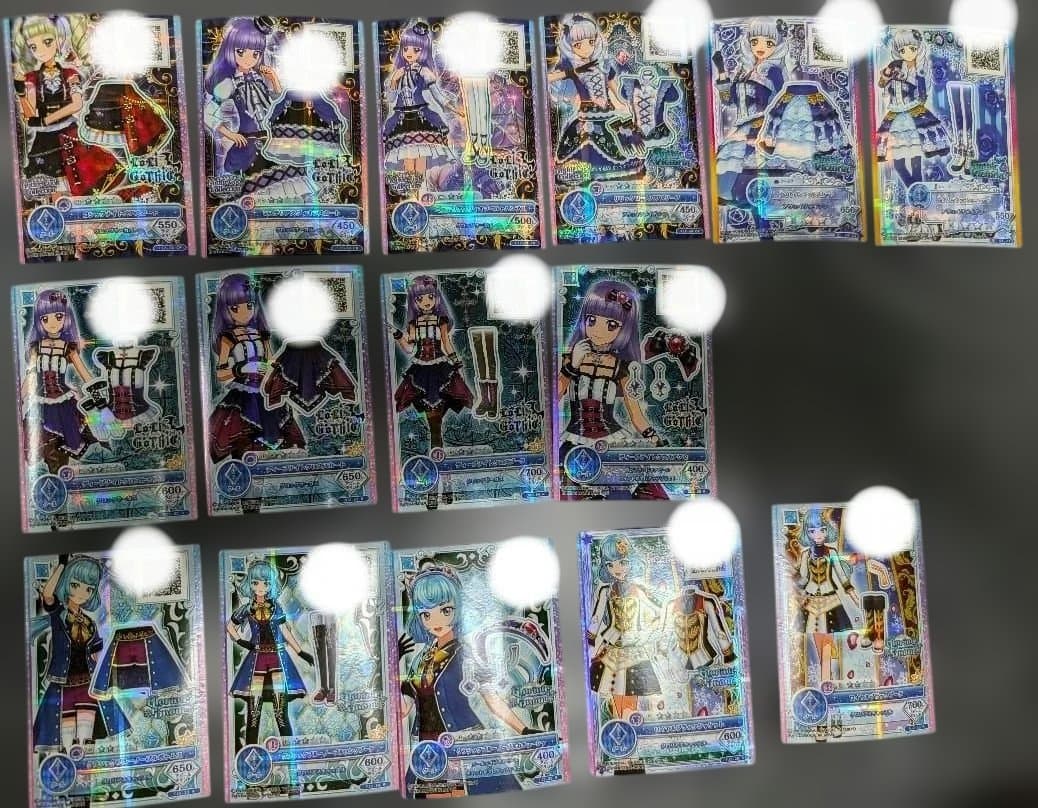 アイカツ　オフィシャルバインダー ゴシックガールズ新品　 ゴシックカード36種付