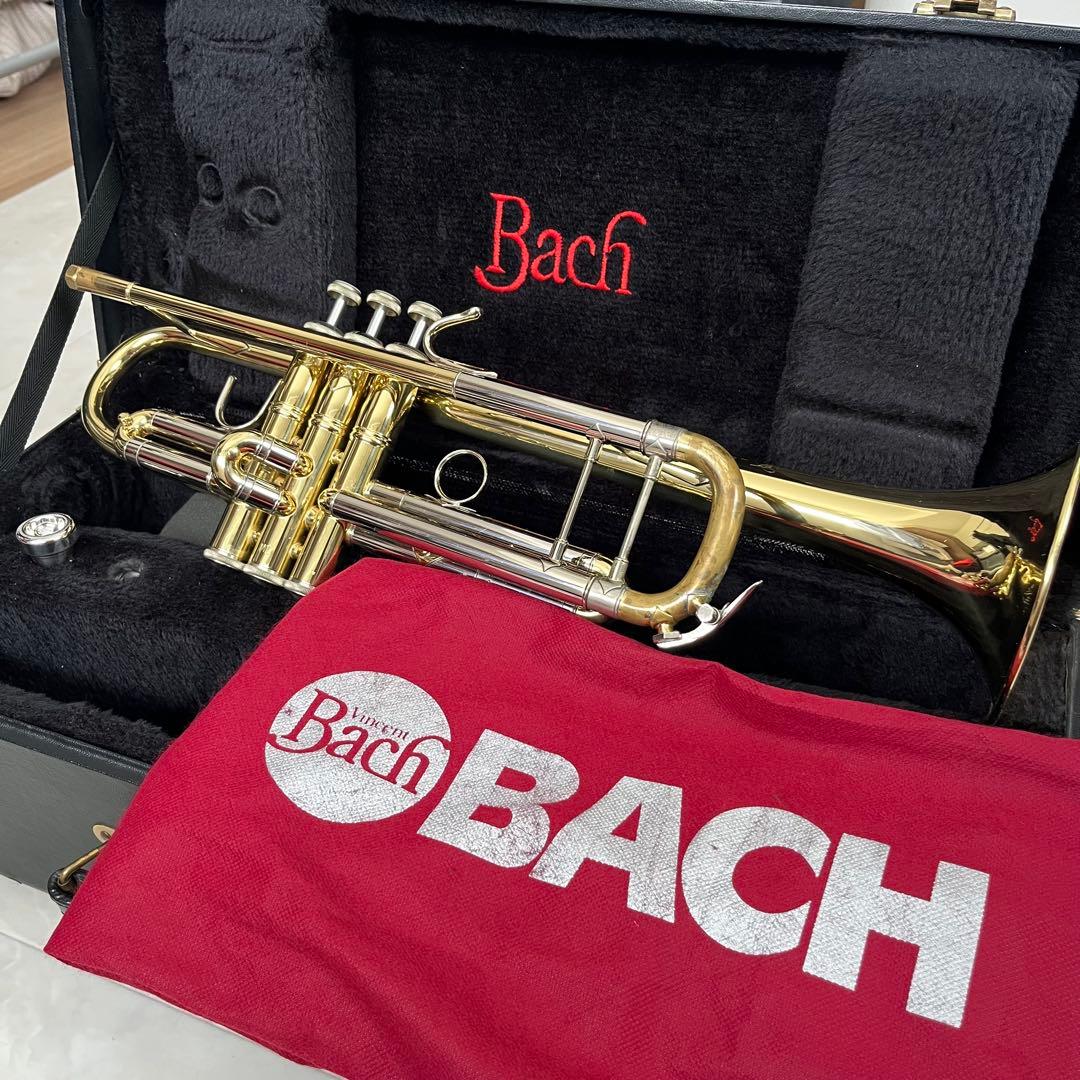 Bach トランペット ストラディバリウスモデル 37ベル ゴールド