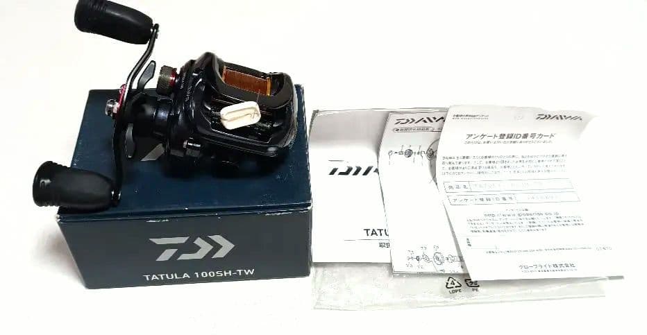 良品ダイワ タトゥーラTATULA100SH-TW右標準で20lbまで巻けます！
