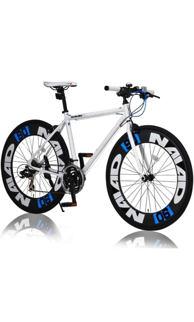 カノーバークロスバイク 自転車シマノ21段変速 90mアルミフレーム