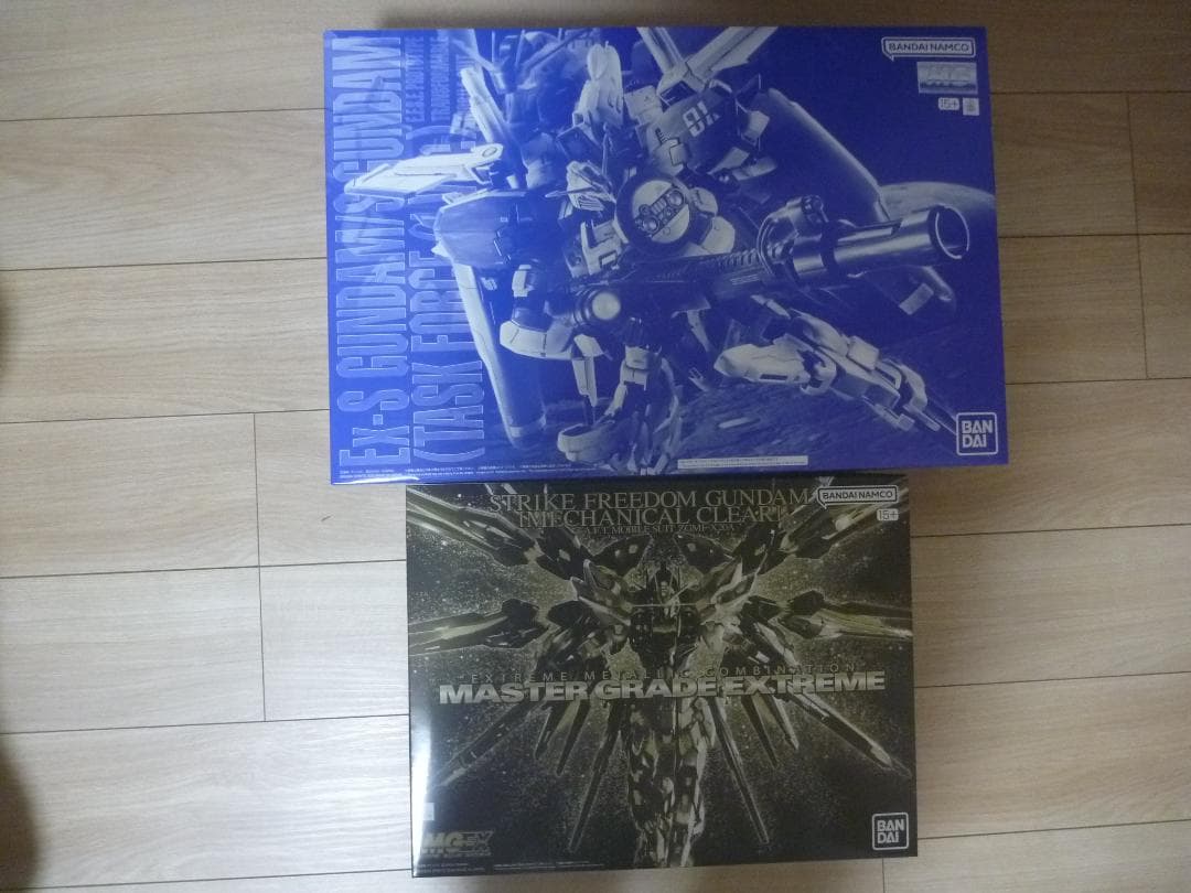 MG Ex-S/S(タスクフォースα)& MGEXストフリ メカニカルクリア