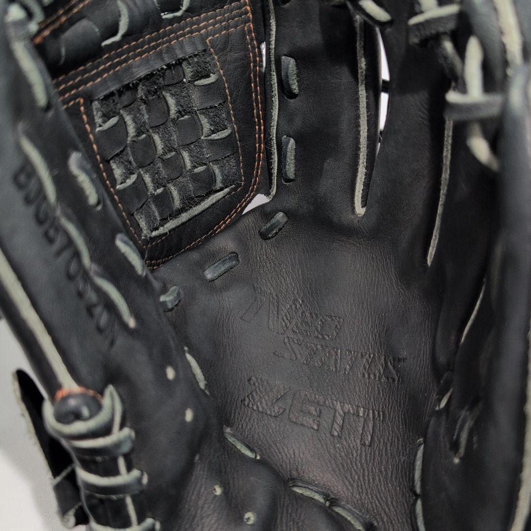 ZETT 源田モデル　Jr用軟式野球グローブ 黒