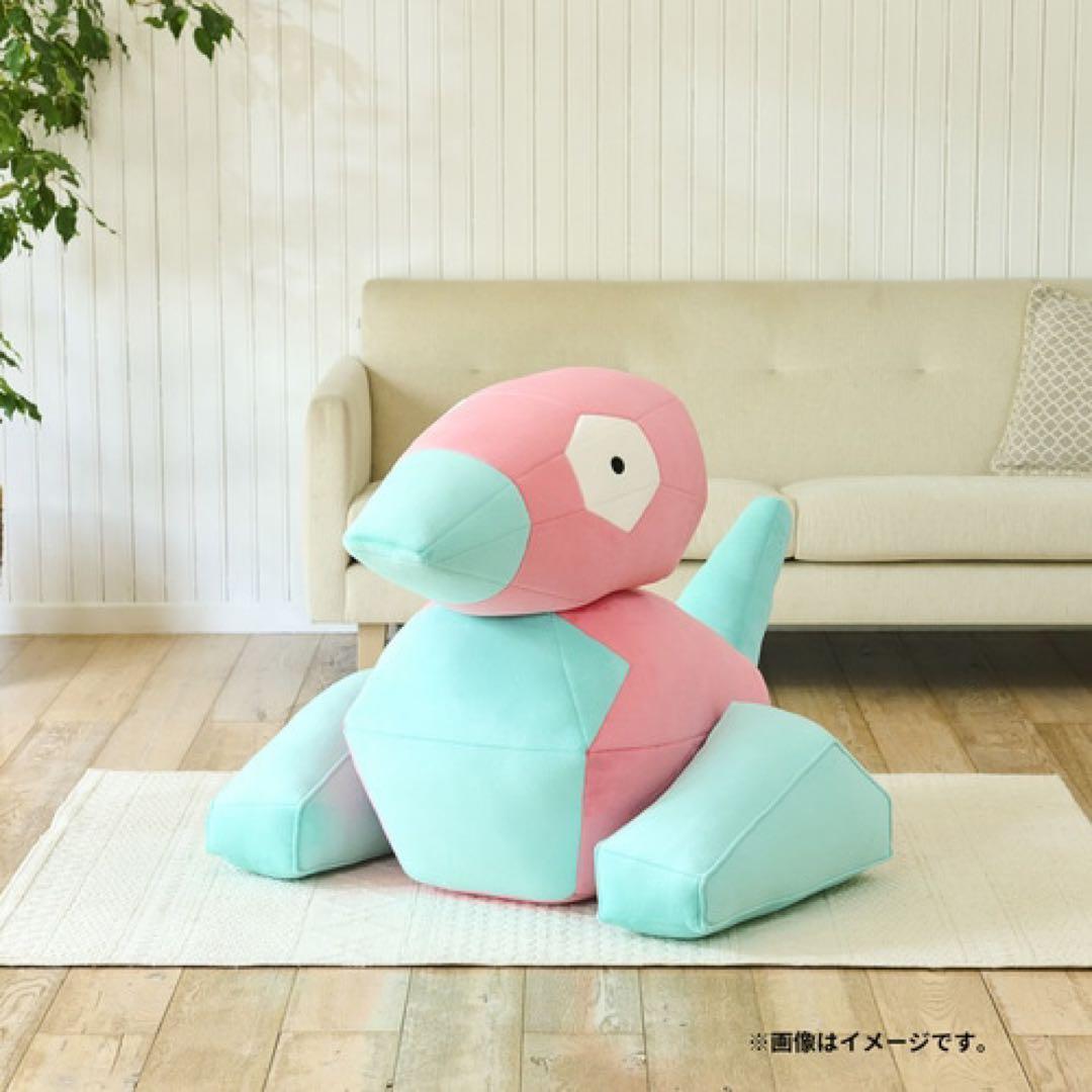 ねぎま　ポケモン　等身大　ポリゴン　ぬいぐるみ