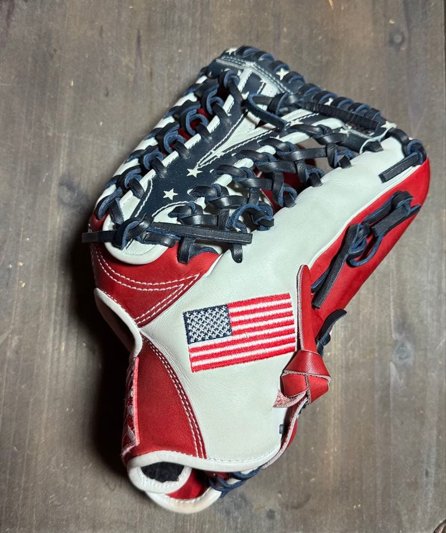 Rawlings グローブ 軟式 外野手用 アメリカ国旗デザイン