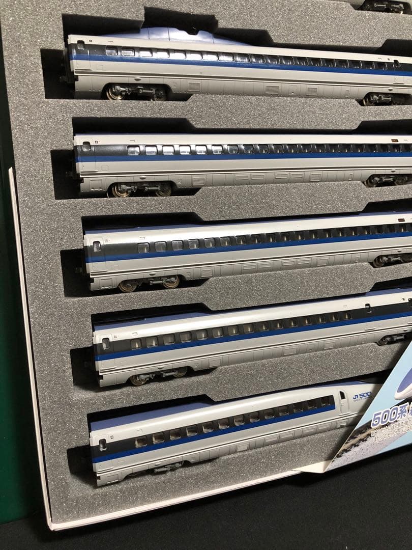 【動作確認済】KATO Nゲージ 新幹線　のぞみ　500系 8両増結セット