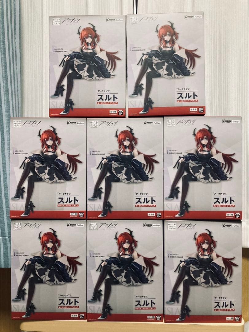 アークナイツ　ぬーどるストッパーフィギュア　 スルト　8個