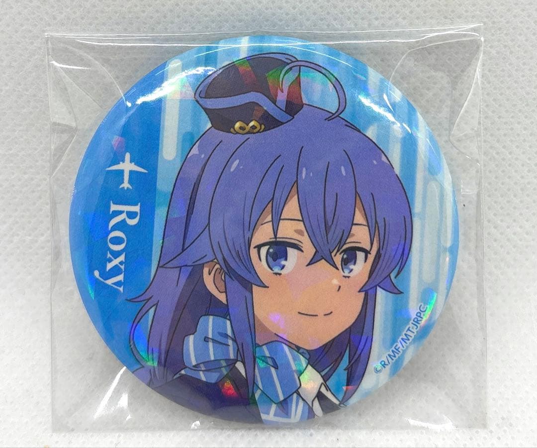 無職転生 成田アニメデッキ ロキシー 缶バッジ