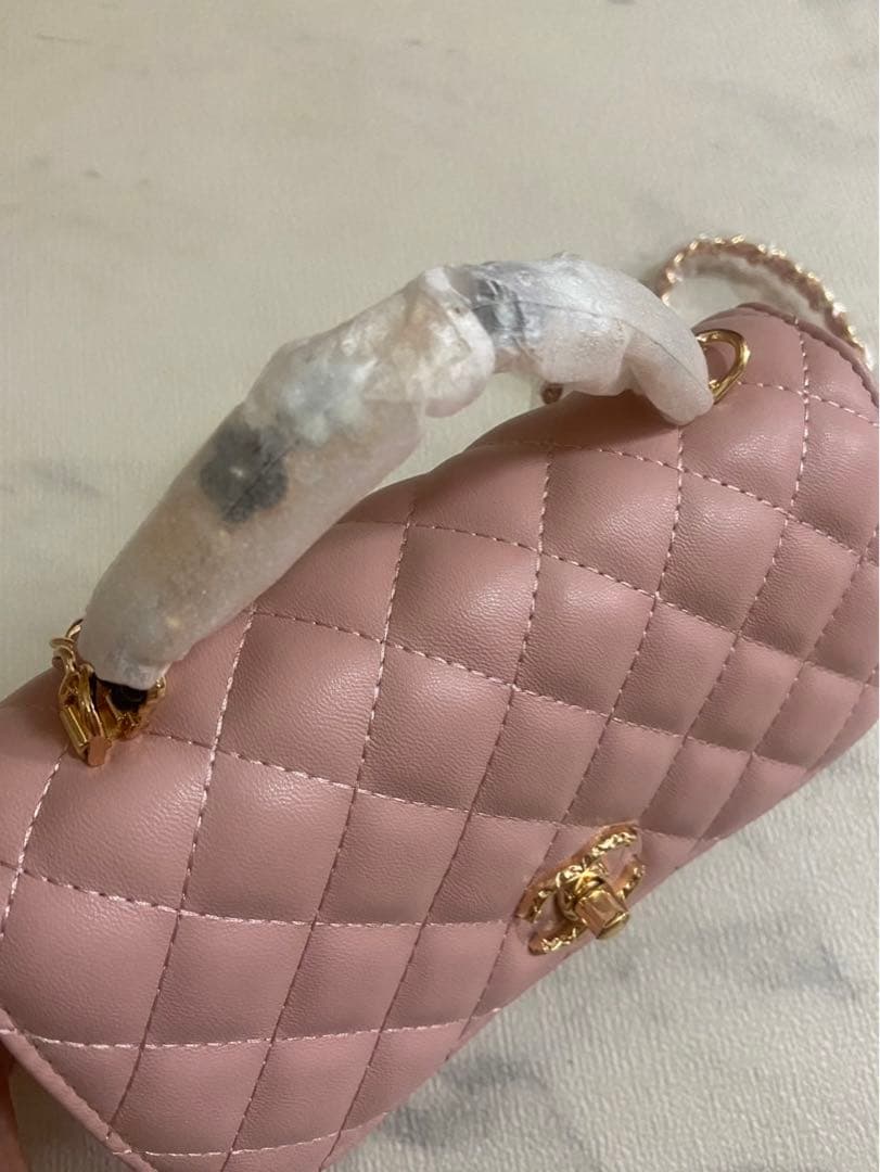 シャネル キルティングショルダーバッグ⭐︎ピンク　ノベルティ