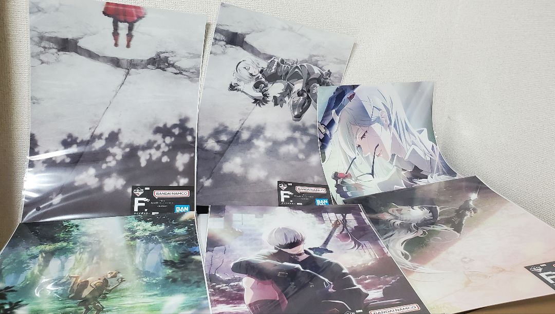 Nier:ニーアオートマタ一番くじ ラストワン賞F賞6種付き