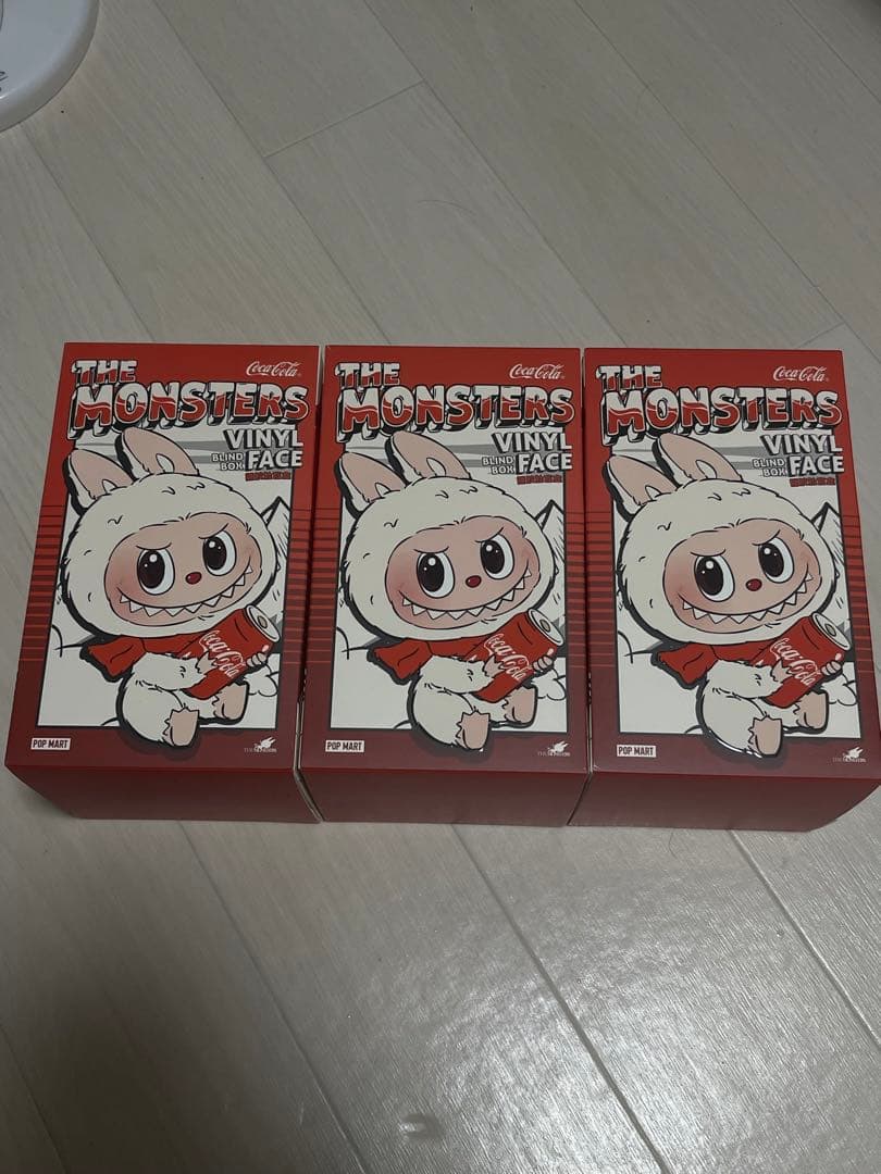 ポップマート ラブブ　コカコーラ　3点セット labubu popmart