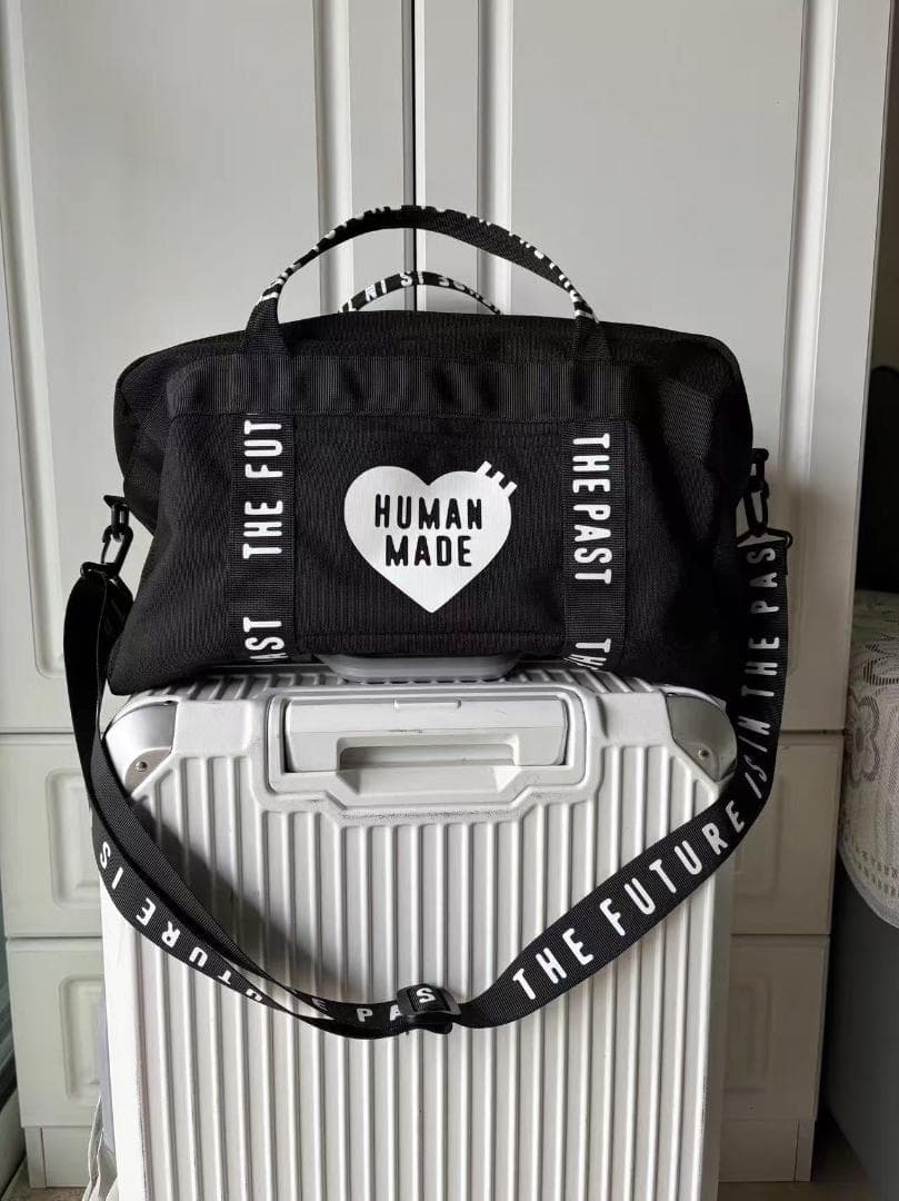 HUMAN MADE スケート ミニダ ッフルバッグ ブラック