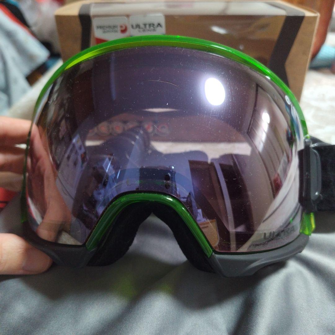 ULTRA LENS ゴーグル 緑色 プレミアムレンズ