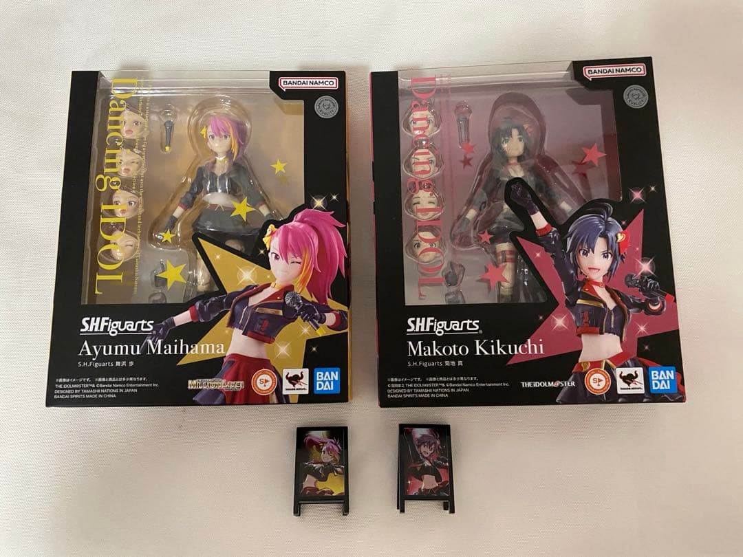 落*き様 新品未開封 フィギュアーツ 菊地真＆舞浜歩 アソビストア 限定特典付