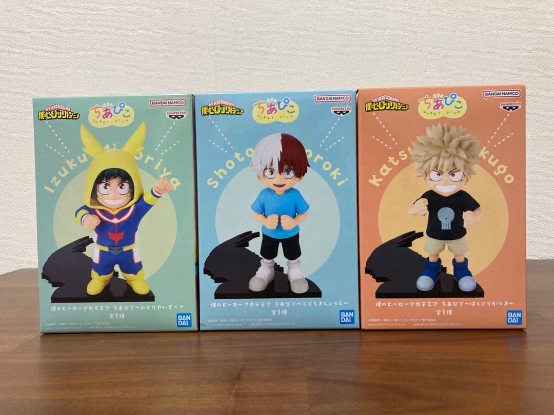 ヒロアカ 僕のヒーローアカデミア ちあぴこ 3体セット
