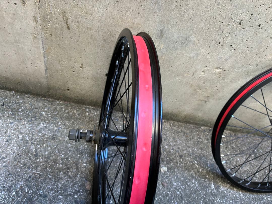BMX 完組ホイール フリーハブタイプ