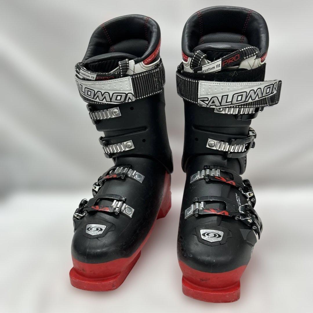 SALOMON X-MAX100 26/26.5mm スキー ブーツ キズ 汚れ