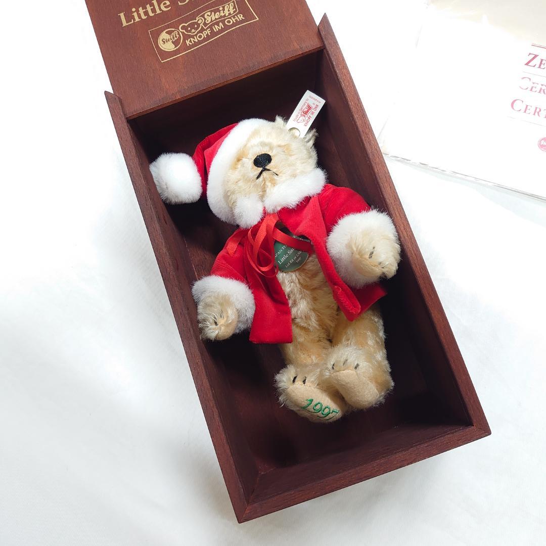 シュタイフ　Little Santa '97 テディベア 1997年