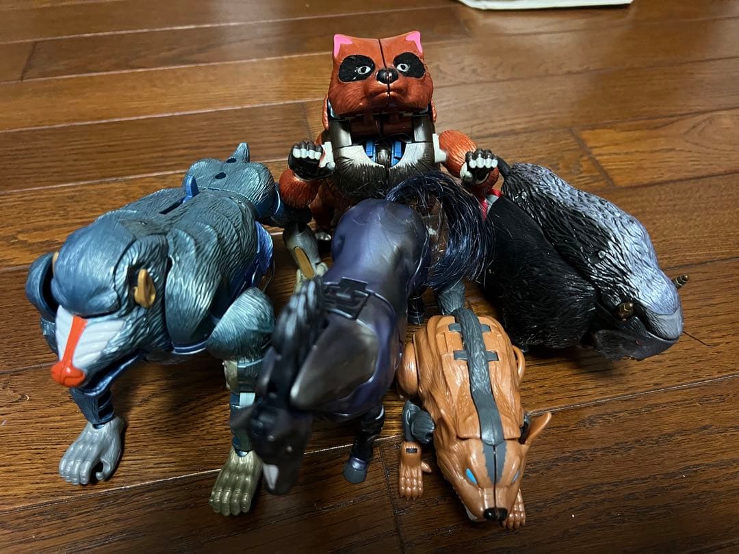 トランスフォーマー ビーストウォーズ 動物　5体セット