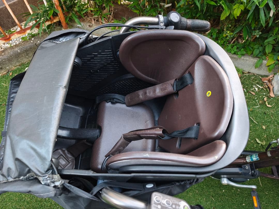 【引取限定】【近隣配送可】電動アシスト自転車 チャイルドシートブリジストン 奈良