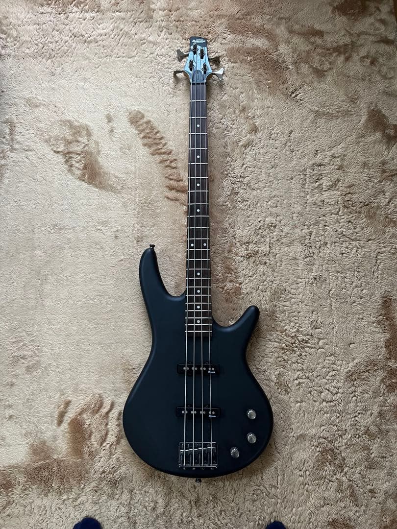 【調整済】IBanez アイバニーズ　エレキベース　マッドブラック