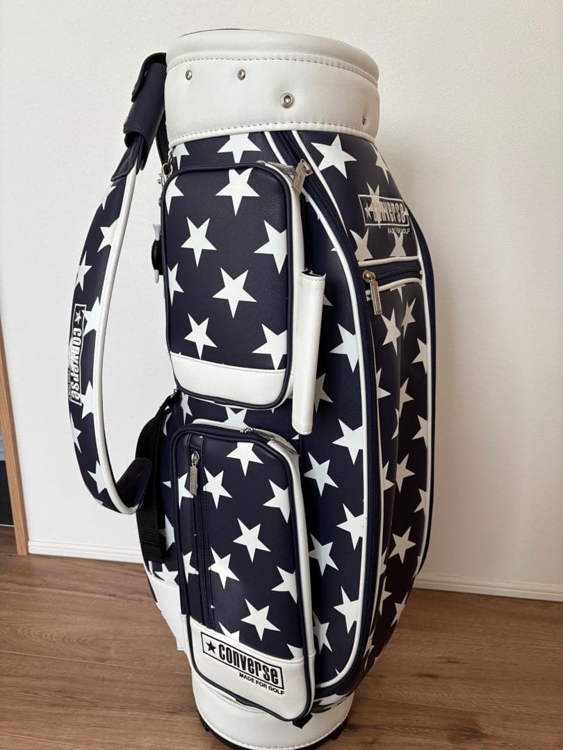 最終値下げ CONVERSE 星柄キャディバッグ