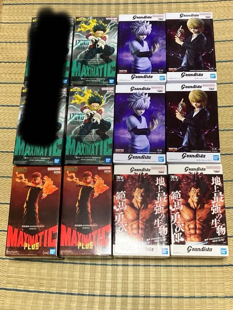フィギュア　まとめ売り　12個　呪術廻戦　ヒロアカ　ハンターハンター　刃牙