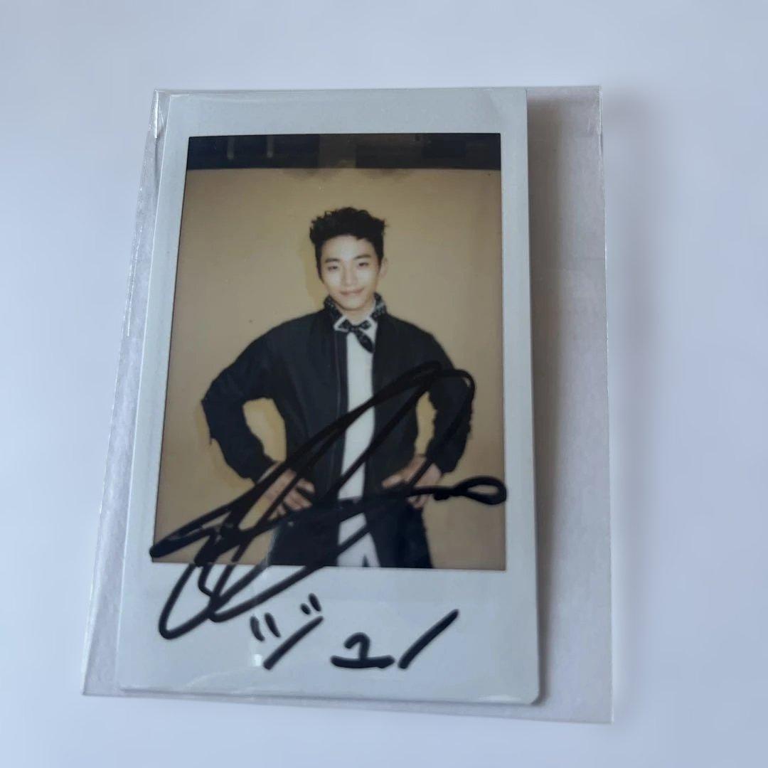 2PM ジュノ サイン入りチェキ ポラロイド　JUNHO